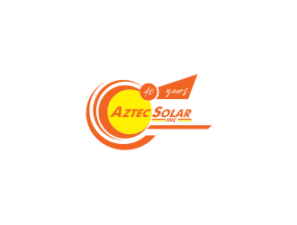 Aztec Solar Inc logo design by .::ngamaz::.