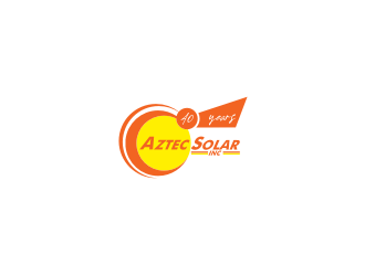 Aztec Solar Inc logo design by .::ngamaz::.