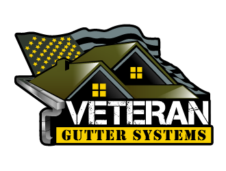 Veteran Gutter Systems logo design by THOR_