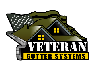 Veteran Gutter Systems logo design by THOR_
