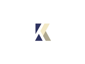K logo design by fillintheblack