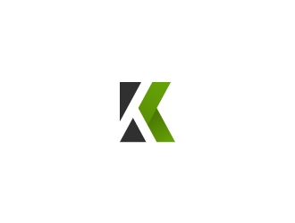 K logo design by fillintheblack