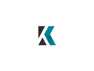 K logo design by fillintheblack