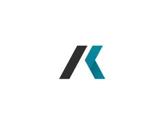 K logo design by fillintheblack