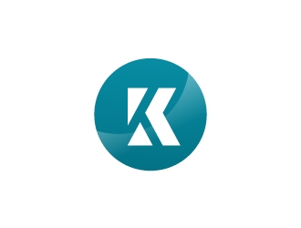 K logo design by fillintheblack