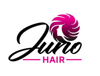 Juno Hair logo design by Roma