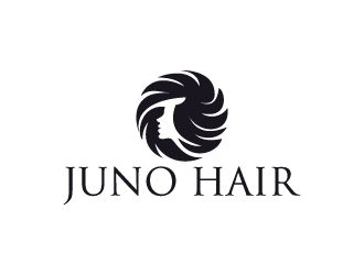 Juno Hair logo design by aryamaity