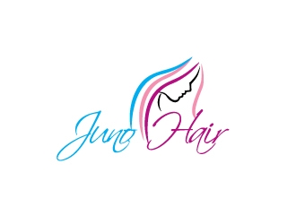 Juno Hair logo design by webmall