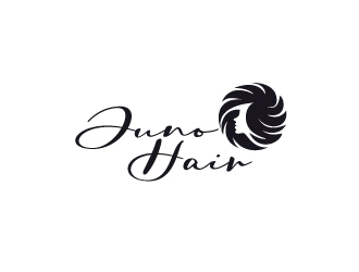Juno Hair logo design by aryamaity