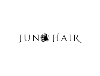 Juno Hair logo design by oke2angconcept
