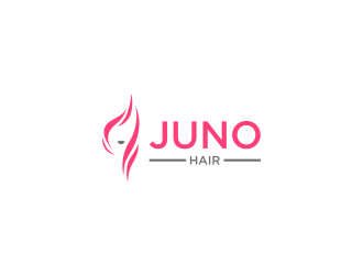 Juno Hair logo design by KaySa