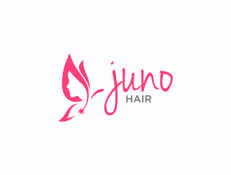 Juno Hair logo design by KaySa
