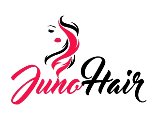 Juno Hair logo design by AamirKhan