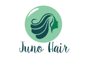 Juno Hair logo design by AamirKhan