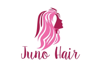 Juno Hair logo design by AamirKhan