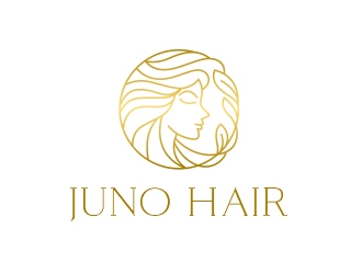 Juno Hair logo design by rahmatillah11