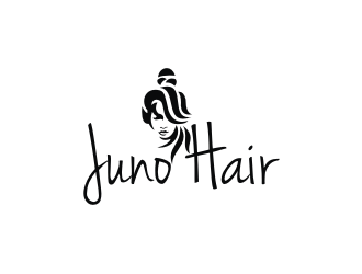 Juno Hair logo design by logitec