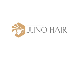 Juno Hair logo design by Krafty