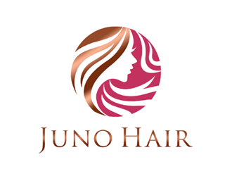 Juno Hair logo design by ingepro