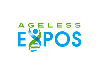 Ageless Expos logo design by AisRafa