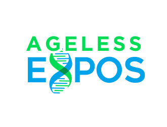 Ageless Expos logo design by AisRafa