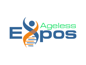 Ageless Expos logo design by AisRafa