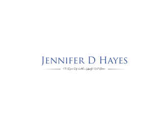 Jennifer D Hayes logo design by sodimejo