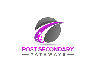 Post Secondary Pathways logo design by pencilhand