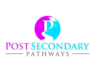 Post Secondary Pathways logo design by pixalrahul