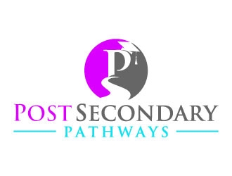 Post Secondary Pathways logo design by pixalrahul