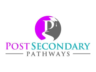 Post Secondary Pathways logo design by pixalrahul