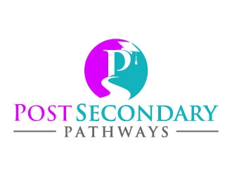Post Secondary Pathways logo design by pixalrahul