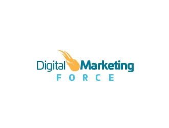 Digital Marketing Force logo design by Rachel