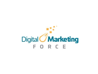 Digital Marketing Force logo design by Rachel