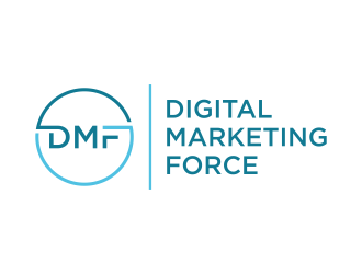Digital Marketing Force logo design by ammad