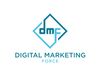 Digital Marketing Force logo design by ammad