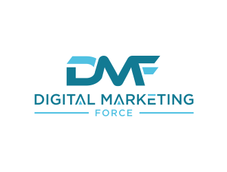 Digital Marketing Force logo design by ammad
