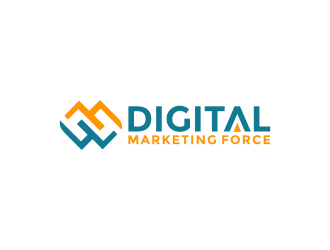 Digital Marketing Force logo design by semar