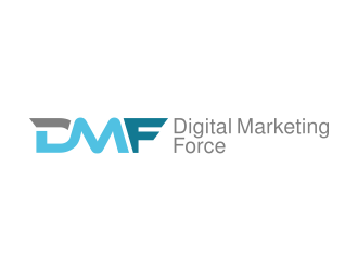 Digital Marketing Force logo design by pionsign