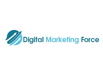Digital Marketing Force logo design by shravya