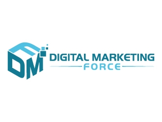 Digital Marketing Force logo design by J0s3Ph