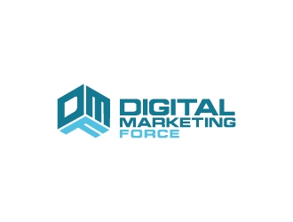 Digital Marketing Force logo design by MUSANG