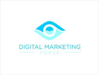 Digital Marketing Force logo design by bunda_shaquilla