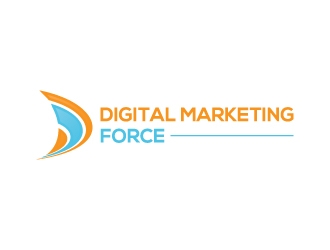 Digital Marketing Force logo design by zakdesign700