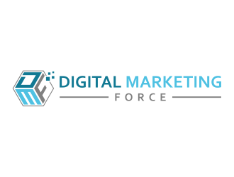 Digital Marketing Force logo design by cintoko