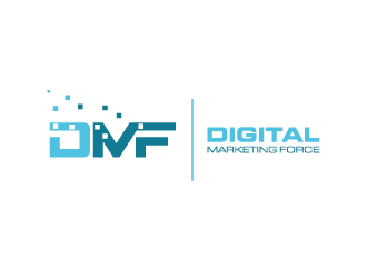 Digital Marketing Force logo design by torresace