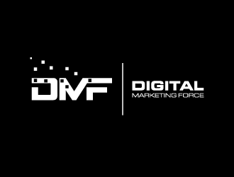 Digital Marketing Force logo design by torresace