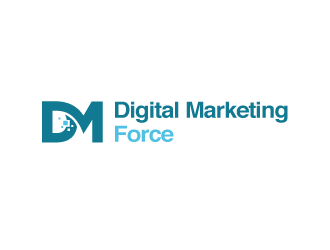 Digital Marketing Force logo design by PRN123
