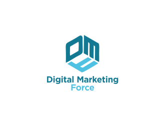 Digital Marketing Force logo design by akhi