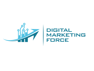 Digital Marketing Force logo design by YONK